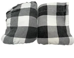 Huntington Home 100% Cotton Buffalo Check Fitted & Flat Queen Sheet Set. Fixed Price $22.99.