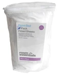 Unused Set Room Essentials Dorm Bed 3 Pack White Fitted Sheetstwin Xl Microfiber. Fixed Price $14.99.