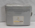 Clara Clark Premier 1800 Collection Deluxe Split King Sheet Set Light Gray. Fixed Price $26.99.