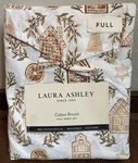 Laura Ashley Full Sheet Set Gingerbread House Gold 4PC Green New Christmas. Fixed Price $47.20.