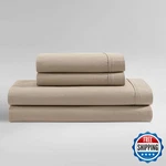 Calvin Klein - Twin Sheets Modern Cotton Washed Percale Bedding Set Deep. Fixed Price $93.37.
