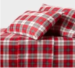 Threshold Performance King Sheet Set Winter Plaid New. Fixed Price $45.00.