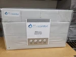 Aq Textiles 800 Tc Cotton/ Polyester With Cool Comfort King Sheet Set Light Grey. Fixed Price $74.99.