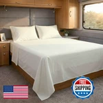Cottingon Rv Short King Sheets 72 75LUXURY Soft 100 Egyptian Cotton 4 Pcs. Fixed Price $82.67.