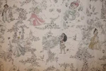 Pottery Barn Kids Heritage Disney Princess Toddler Crib Flat & Fitted Sheet-euc. Fixed Price $39.99.
