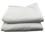Lot 2 Manchester Mills Connoisseur T300 Sateen Weave Queen Flat Sheet White. Fixed Price $29.99.