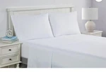 Your Zone Soft Microfiber Full Sheet Set White Kids Easy Care. Fixed Price $14.00.