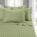 Elegant Comfort Best, Softest, Coziest Stripe Sheets Ever! 1500 Queen, Green. Fixed Price $41.99.