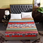 Hecnoey Boho Printed Bed Fitted Sheets,deep Pocket Full, Multicolor. Fixed Price $46.99.