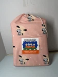 Snoopy Halloween Sheets Queen Set Pink Berkshire Peanuts Mummy Bats Stars Fall. Fixed Price $36.00.