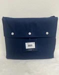 Ralph Lauren Organic Cotton Lovan Jacquard Navy King Extra Deep Fitted Sheet. Fixed Price $129.99.