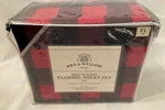 Bee & Willow Buffalo Check Heavyweight Flannel Sheet Set, New In Package Cotton. Fixed Price $39.99.