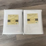 2 Elegant Comfort Wrinkle-free 1500 Thread Count Egyptian Quality 1-PIECE Flats. Fixed Price $39.95.