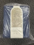 Threshold Hotel Damask Sheet Set 6 Pc 400 Tc 100% Cotton Blue Full. Fixed Price $22.00.