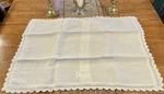 Pom Home By Hilde Leinghat Embroidered Linen Euro Pillow Sham Off White. Fixed Price $42.95.