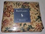 Nos Vintage Ralph Lauren Twin Flat Sheet Highgate Woods. Fixed Price $55.00.
