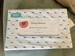 Tommy Bahama King Cotton Percale Sheet Set Marlin Blue/green 4PIECE. Fixed Price $72.00.