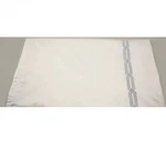 Hudson Park Tivoli (2) King Pillowcases White/ Silver New, $$400- Brand. Fixed Price $229.00.