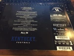 2015 Kentucky Wildcats College Football Season Ticket Stub Strip Sheet Set. Fixed Price $9.97.