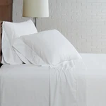 Brooklyn Loom Classic Cotton Sheet Sets White 4-PIECE Queen. Fixed Price $77.34.