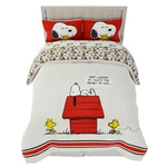 Peanuts Snoopy 5 Piece Queen Size Bedding Set Reversible Comforter Sheets. Fixed Price $127.79.