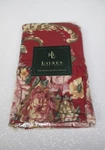 Ralph Lauren Danielle Marseilles Red Floral Ruffled 2 Standard Pillowcases. Fixed Price $89.99.