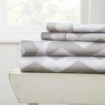 4 Piece Pattern Bed Sheet Sets Kaycie Gray Collection - Hotel Quality. Fixed Price $59.99.