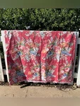 Vtg Ralph Lauren Beach House Fuchsia Floral Queen 2-PIECE Sheet Set Cottage Read. Fixed Price $119.95.