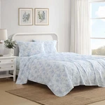 Laura Ashley - Queen Sheet Set, Crisp & Cool Cotton Percale Bedding With Deep.... Fixed Price $76.80.