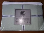 New Brooklyn Bedding 3 Piece Microfiber Sheet Set Sage Green Nip. Fixed Price $18.99.