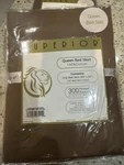 Superior Egyptian Cotton 300CT Thread Queen Taupe Bnwt. Fixed Price $27.64.