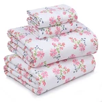 Ruvanti 100 Cotton Sheets Queen Size Percale Bedding, Cooling Breathable F.... Fixed Price $109.11.