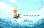 Disney Moana One Standard Pillowcase Double Sided Graphics Crafts Fabric Euc. Fixed Price $9.45.