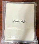 Rare Calvin Klein Home Double Row Cord 2 Standard Pillow Cases Cream / Parchment. Fixed Price $80.00.