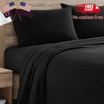 Flannel Sheets Warm And Cozy Deep Pocket Breathable All Season Bedding Set. Fixed Price $61.59.