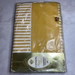 Vtg New Sealed Cannon Royal Family Combspun Percale Double Bed Sheet Mustard. Fixed Price $39.99.