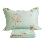 Usning Green Bed Sheet Set, Soft 100% Cotton French Countryside Style She.... Fixed Price $104.73.