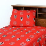 North Carolina State Wolfpack Sheet Set. Fixed Price $98.60.