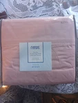 Nestl King Set Blush Pink 6 Piece Bed Extra Deep Pocket 21" New. Fixed Price $40.00.