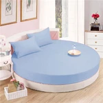 800TC Pc Round Bed Sheet Set Egyptian Cotton 14" In Deep All Size & Color. Fixed Price $99.99.