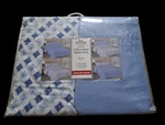 Ah Home 2 Microfiber Coordinating Sheet Sets King Size Blue Solid/patterned. Fixed Price $40.00.
