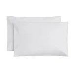 Mainstays 2-PIECE King Pillowcases, 300 Thread Count White Cotton Blend Percale. Fixed Price $16.26.