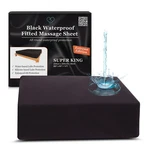 Eroticgel Super King Extreme Waterproof Fitted Massage Sheet 80'' + 14''. Fixed Price $49.99.