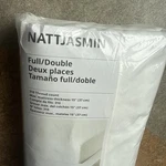 New Ikea Nattjasmin White Full Double Fitted Sheet 310 Thread Count 703.437.16. Fixed Price $44.99.