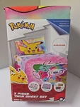 Pokemon Pikachu 3 Piece Twin Size Microfiber Sheet Set Franco Manufacturing. Fixed Price $28.00.