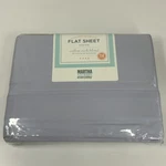 Martha Stewart Flat Sheet King Size Light Purple 250 Thread Count. Fixed Price $29.96.