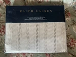 Nwt Ralph Lauren Annandale Meade Tonal Sand King Extra Deep Fitted Sheet. Fixed Price $99.00.