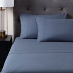 Pure Parima Ultra Percale Sheet Set, 100% Certified Egyptian Cotton, Slate Queen. Fixed Price $91.00.