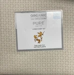 Pure Earth Organic Queen 300 Thread Count 6-PIECE Sheet Set, Lila. Fixed Price $49.00.