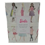 Pottery Barn Kids Barbie Career Twin 3PC Girls Sheet Set Cotton Bedding New. Fixed Price $119.99.